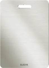 ✨ステンレス製まな板 34×23cm 両面使用OK 抗菌 防臭 食洗機対応 お手入れ簡単 キッチン用品✨　a^1121のサムネイル