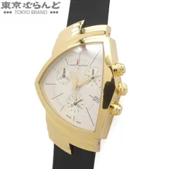 ハミルトン HAMILTON ベンチュラ クロノ クォーツ H24422751 シルバー SS レザー 箱・保証書付き 腕時計 メンズ 電池式 101872562のサムネイル