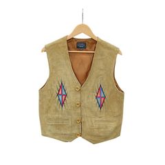 Bailey チマヨ オルテガ ネイティブ スウェード刺繍ベスト ビンテージ