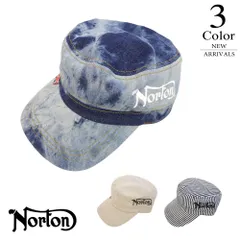ノートン ワッペンワークキャップ 262n8703 【F(ツバ7.3cm)：メンズ】NORTON 帽子 メンズ【バイカー】【ライダー】【イギリス】【2026新作】のサムネイル