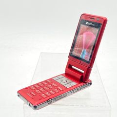 SoftBank SHARP 910SH Red Mobile Phone Mockup Model