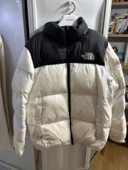 M*o様 The North Face ダウンジャケット 韓国ヌプシ ホワイト - メルカリ