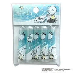 【日本製】カミオジャパン ノーマル 鉛筆キャップ スヌーピー 波にぷかぷか 5本入のサムネイル