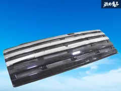 【破損無し】社外 E51 エルグランド フロントグリル ラジエーターグリル 外装 フロント メッキ/ソリッド黒系 即納のサムネイル