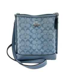COACH コーチ ショルダーバッグ モリー バケット22 シグネチャー CH230 スカイブルーのサムネイル