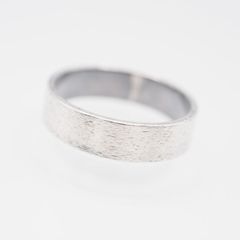 A376 빈티지 SILVER 각인 링 심플 디자인 실버 반지 15호