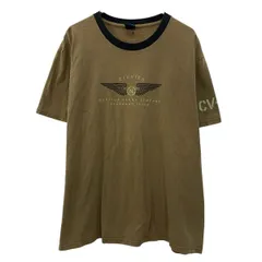 NAUTICA 半袖 プリントTシャツ L カーキ ノーティカ プルオーバー ビッグプリント アームプリント カットソー 夏物 a806-6153のサムネイル