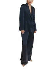 マレーラ レディース アウター ジャケット・ブルゾン サテン ブレザー Marella Mllzimino Satin Blazer Aviationのサムネイル
