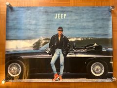 長渕剛 / JEEP 1990年 アルバム・プロモーション用ポスター A1サイズ