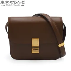 セリーヌ CELINE クラシック ボックス 192523DLS.04FG キャメル レザー ティーン ショルダーバッグ レディース 101873748のサムネイル