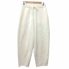 バーニーズニューヨーク BARNEYS NEW YORK ワイドパンツ イージー ニット F 白 ホワイト /YKのサムネイル