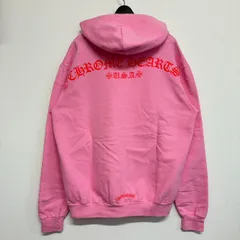 CHROME HEARTS クロムハーツ アーチロゴ USA ピンク 赤 レッド フーディー パーカー トップス 長袖 アウター メンズ レディース Mサイズ 極美品 2451のサムネイル