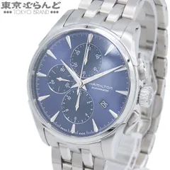 ハミルトン HAMILTON ジャズマスター H32586141/H325860 ブルー SS オートクロノ 箱 保証書付 腕時計 メンズ 自動巻 展示未使用 101859579のサムネイル