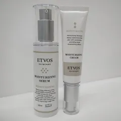 Y6333 エトヴォス モイスチャライジングクリーム 1 30g・セラム 50ml 計2点セットのサムネイル