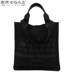 メゾンマルジェラ MAISON MARGIELA カバ ショッピング SB1WC0019-P7276 ブラック 黒 キャンバス レザー 2way トートバッグ ユニセックス 101868558のサムネイル