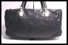 ■CHANEL 7番台 チョコバー SV金具 レザー ハンドバッグ シャネル ■0604oj703-3Kのサムネイル