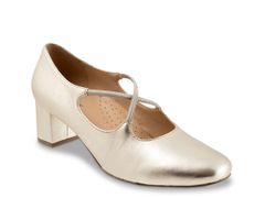 트로타즈 여성 신발 펌프스 Trotters Demi Pump Gold Metallic 골드
