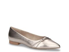 벨라비타 ​​레이디스 슈즈 펌프스 Bella Vita Rhea Flat Champagne Leather 샴페인