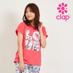 clap クラップ❤6月新作2点☆モノグラムクロップドパンツ＆ラブ