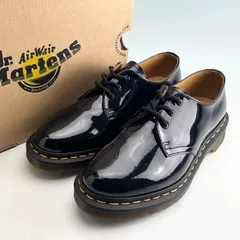 未使用同様 Dr.Martens 1461 3HOLE SHOES PATENT LAMPER BLACK us7 24cm ドクターマーチン 3ホールシューズ パテントランパーのサムネイル