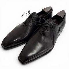 Ann Demeulemeester レザーシューズ ブラック - メルカリ