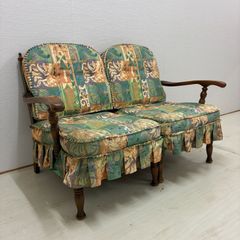 飛騨産業 HIDA キツツキ 穂高 3Pリビングチェア 高級ソファ 花柄