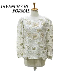 GIVENCHY HI FORMAL ジバンシーハイフォーマル 総レース 長袖ブラウス 14 ホワイト系 東京ソワールのサムネイル