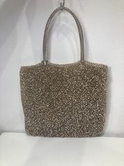 美品✨アンテプリマ 2way ワイヤーボストンバッグ シルバーリング