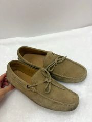 TOD'S ゴンミーニ スエード ドライビングシューズ ベージュ 9 - メルカリ