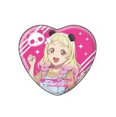 鬼塚夏美 缶バッジ ラブライブ！スーパースター!! ハート型缶バッジ 01 パンダver. 描き下ろしイラスト 鬼塚 夏美 グッズ カンバッジ 缶バッチのサムネイル