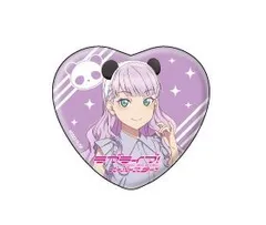 ウィーン・マルガレーテ 缶バッジ ラブライブ！スーパースター!! ハート型缶バッジ 01 パンダver. 描き下ろしイラスト ウィーン・マルガレーテ グッズ カンバッジ 缶バッチのサムネイル