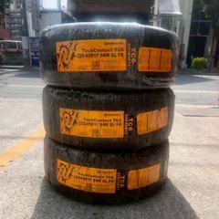 【新品】Continental TechContact TC6 SSR 225/45R17 94W　コンチネンタル　サマータイヤ　夏タイヤ　新品　3本セットのサムネイル