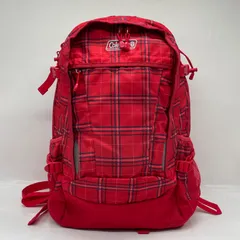 BN9304□Coleman ウォーカー33 レッド チェック レアカラー リュック バックパックのサムネイル