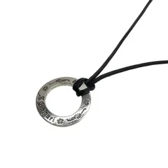 BVLGARI(ブルガリ) ネックレス美品  セーブ・ザ・チルドレン シルバー×黒のサムネイル