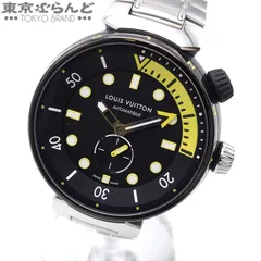 ルイヴィトン LOUIS VUITTON タンブール ストリートダイバー QA122Z ブラック SS 腕時計 メンズ 自動巻 101872637のサムネイル
