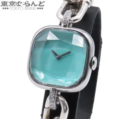 ティファニー TIFFANY&Co. ハードウェア ウォッチ 73332052 ティファニーブルー ステンレススチール SV925 ダイヤモンド ミディアム ラグダイヤモンド 腕時計 レディース クォーツ 101866035のサムネイル