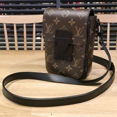 炙りサーモン様 ルイヴィトン モノグラムマカサー ウェアラブル ウォレット LOUIS VUITTON モノグラム・マカサー Sロックウェアラブルウォレット