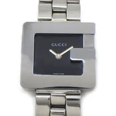 グッチ GUCCI 腕時計 Gスクエア 3600L スクエア ブラック文字盤 SS クオーツアナログ 【中古】のサムネイル