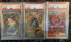 PSA10 3連番  コイキング ガマゲロゲ オドリドリexのサムネイル