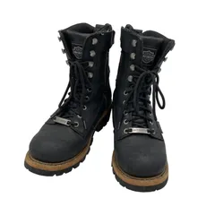 【中古品】 HARLEY DAVIDSON ハーレーダビッドソン TYSON LOGGER MOTORCYCLE BOOTS D95188 タイソン ロガー モーターサイクル ブーツ 靴 【164-260616-as-01-izu】のサムネイル