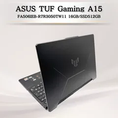 ASUS TUF Gaming A15 FA506IEB Ryzen 7 4800H/16GB/SSD512GB/RTX3050Ti【管理番号08598】のサムネイル