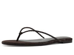 메이드 웰 여성 신발 샌들 Madewell Ira Braided Thong Sandal Dark Carob