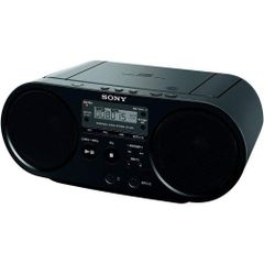 ソニー AUX CDラジオ ZS-S40 : FM/AM/ワイドFM対応 ブラック ZS-S40 B