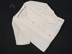 MISCH MASCH ミッシュマッシュ Vネック ブラウス シャツ sizeM/オフホワイト ■◇ レディースのサムネイル