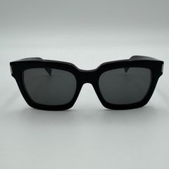 未使用品】SAINT LAURENT サングラス ブラック BOLD1 002 - メルカリ