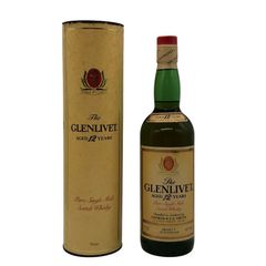The Glenlivet 12年　グレンリベット12年　赤アザミ　旧ボトル グレンリベット 12年 ピュアモルト 旧ボトル 赤アザミ 750ml【J0