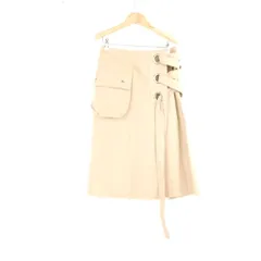 sacai サカイ 18-03570 スカート 2 コットン サイドレースアップ ひざ下丈 レディース AN3598A40 のサムネイル