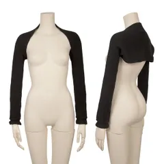 ジャンポールゴルチエファムJean Paul GAULTIER FEMME リブニットボレロ 黒40のサムネイル