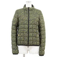 【極美品】LOUIS VUITTON ルイ・ヴィトン ダウンジャケット サイズ 38 レディース レオパード ナイロン100% アウター オリーブ イタリア製のサムネイル