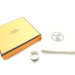 新品 未使用エルメス イヤーカフ オランプ レザー ミックス 耳から 
